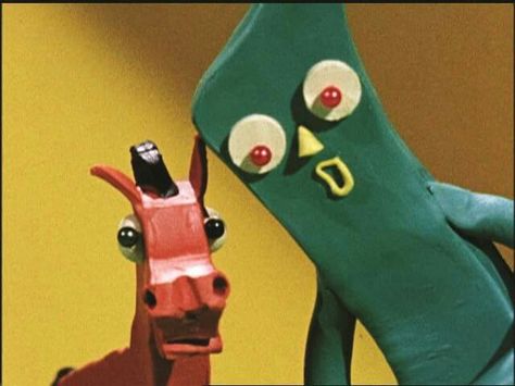 Gumby & Pokey Gumby And Pokey, Banana In Pyjamas, Childrens Tv, The Jetsons, Kids Tv Shows, First Animation, Felix The Cats, Kids Growing Up, Classic Cartoons