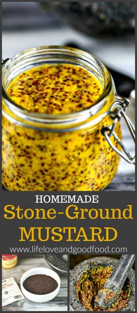 Homemade Stone-Ground Mustard | Life, Love, and Good Food Mustard Recipe Homemade, Homestead Canning, Mustard Recipes, Summer Canning, Stone Ground Mustard, Pretty Jars, Frugal Kitchen, Homemade Mustard, Preserve Food