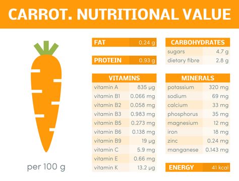 9 Health Benefits of Carrots (+ 16 Healthy Recipes!) Carrot Nutrition Facts, Benefits Of Carrots, Carrot Juice Benefits, Health Benefits Of Carrots, Carrot Benefits, Cucumber Benefits, Healthy Carrot Cakes, Raw Carrots, Carrot Juice