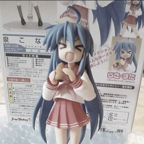 Lucky Star Konata, Anime Figurine, Lucky Star, An Anime, Anime Character, Action Figure, Japan, Anime, Figurine