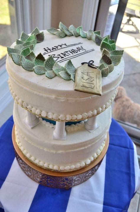 Party Ideas 18th, Greek Party Decorations, Greek Wedding Theme, Greek Party Theme, Percy Jackson Birthday, Greece Party, My Big Fat Greek Wedding, Goddess Party, Greek Dinners