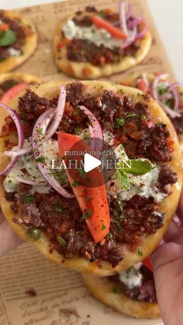 86K likes, 442 comments - moribyan on March 2, 2023: "It’s DAY 2 of 30 of the Ramadan Recipe Series and we’re making Lahmajeen! Recipe up on the bl..." Iftar Ideas, Easy Iftar Recipes, Iftar Food, Ramadan Recipes Iftar, Ramadan Recipe, Iftar Recipes, Ramadan Recipes, Meat Pie, Pizza Recipe