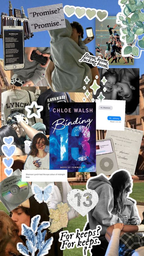 Binding 13 Chloe Walsh, Boys Of Tommen Series, Johnny Kavanagh, Binding 13, Boys Of Tommen, Romance Series Books, Chloe Walsh, Book Haul, Recommended Books To Read