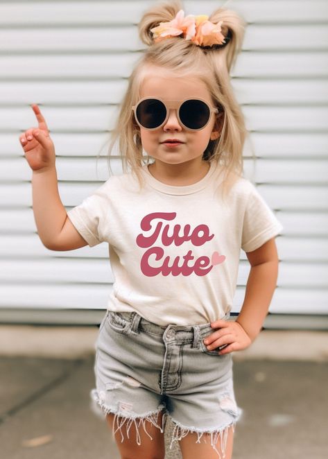 Two Birthday, 2nd Birthday Shirt, Outfit Birthday, Birthday Girl Outfit, Girl Toddler, Shirt Girl, Second Birthday, Birthday Shirt, Birthday Girl