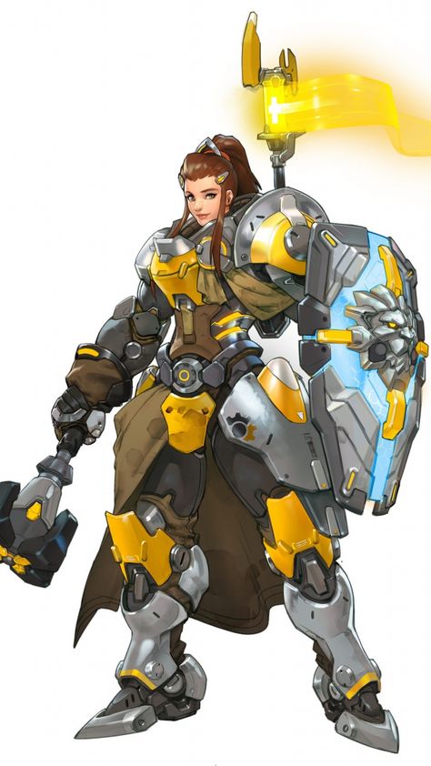 ✧ #characterconcepts ✧ Brigitte, overwatch, online game, minimal, 720x1280 wallpaper Brigitte Lindholm, Brigitte Overwatch, Overwatch Fan Art, Fantasy Armor, A Character, Sony Xperia, Overwatch, Game Character, Character Concept