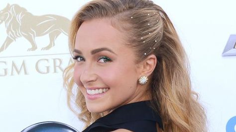 Hair Sparkle!! Hayden Panettiere--2013 Billboard Music Awards Holiday Hair Styles, Euphoria Party, Waxing Salon, Glitter Ball, Salon Gifts, Color Highlights, Holiday Hair, Hayden Panettiere, Best Hair Salon