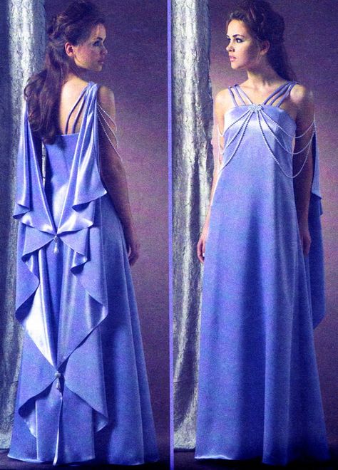 McCalls 4995  2005  Made for Aurora in 2008 for her DeMolay Sweetheart dress Padme Dress, Star Wars Queen Amidala, Bridal Sewing Patterns, Star Wars Dress, Queen Amidala, Dress Name, Queen Outfit, Star Wars Outfits, Floor Length Dress