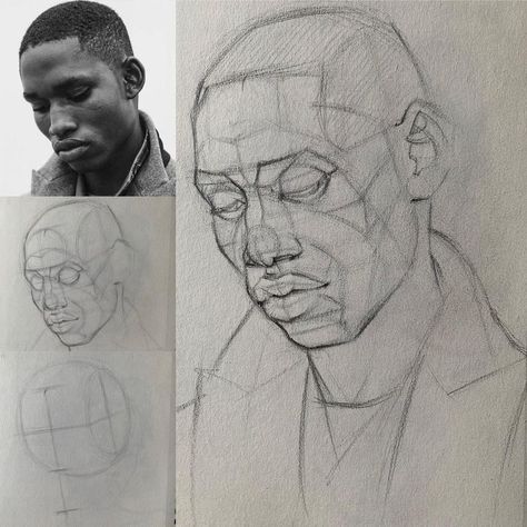 Illusions Art Drawing, Planes Of The Head, Portrait Guide, Become More Flexible, Portrait Drawing Tips, Illusions Art, Drawing Study, Portrait Drawings, 얼굴 드로잉