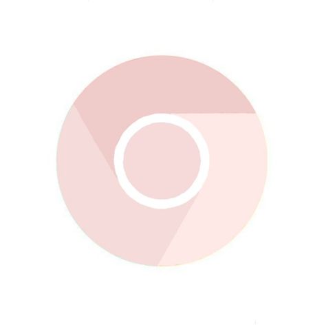 Chrome App Icon Aesthetic Pink, Pink Google Chrome Icon, Cute Google Icon, Chrome Pink Icon, Chrome Icon Aesthetic, Pink Apps, Chrome Icon, App Widget, Pastel Pink Icons:)