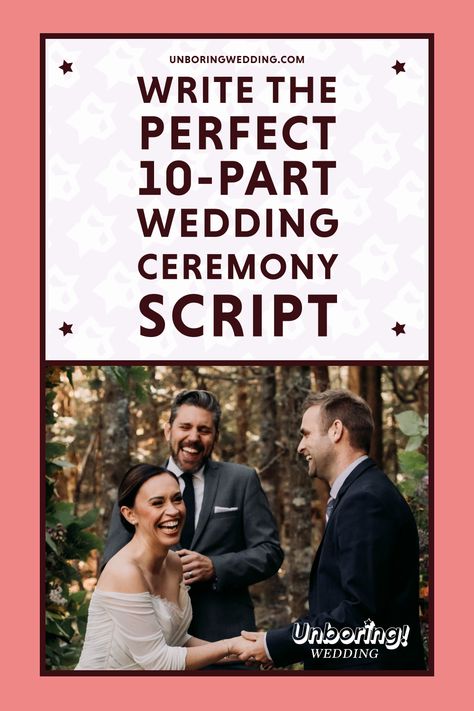 Wedding Declaration Of Intent Script, Parts Of A Wedding Ceremony, Wedding Service Ideas Ceremony, Ceremony Script For Officiant Funny, Wedding Ceremony Script For Officiant, Wedding Minister Script, Creative Wedding Ceremony Ideas, Sample Wedding Ceremony Script, How To Officiate A Wedding