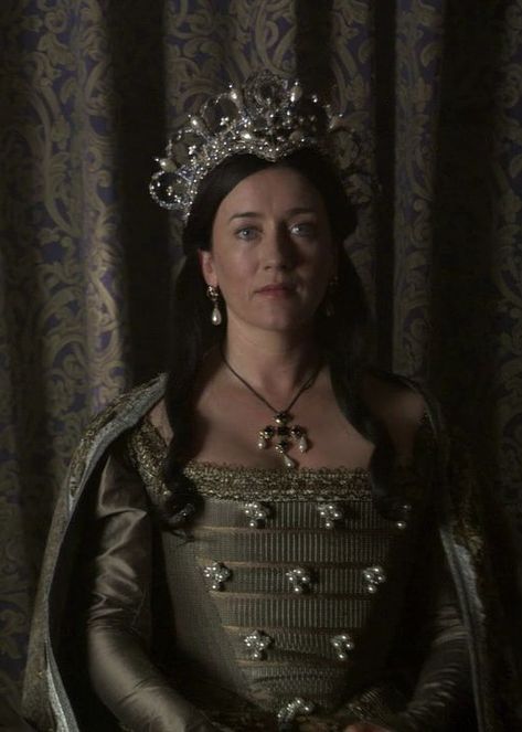 Silver Blue Dress, Tudors Costumes, Natalie Dormer Anne Boleyn, The Tudors Costumes, Katherine Of Aragon, Tudor Queen, Margaret Tudor, The Tudors Tv Show, Mary Tudor