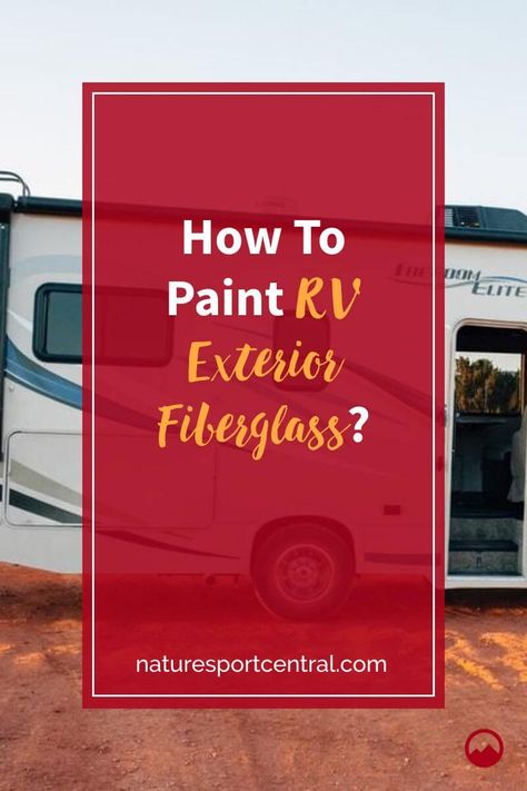 Rv Exterior Remodel, Rv Exterior Paint, Rv Surge Protector, Paint Rv, Painted Exterior Doors, Fiberglass Camper, Renovation Exterior, Rv Exterior, Class C Rv