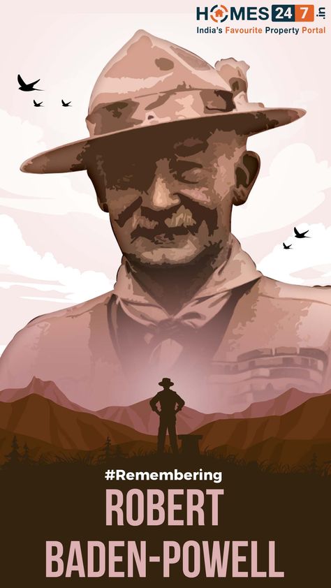 Remembering Baden Powell #badenpowell #scouts #guides #scoutsandguides #bharathiyascoutsandguides Baden Powell Scouts, Robert Baden Powell, Baden Powell, Important People, Drawings, Quick Saves, Art