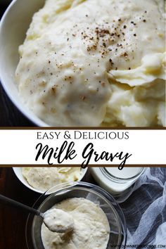 Best White Gravy Recipe, Gravy Recipe White, Bacon Gravy Recipe, Milk Gravy Recipe, White Gravy Recipe Easy, White Country Gravy Recipe, Breakfast Gravy Recipe, Gravy Recipe Easy, Homemade White Gravy