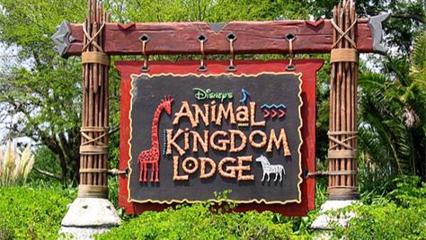 Theme Park Concept Development Disney Deluxe Resorts, Disney Animal Kingdom Lodge, Park Signage, Disney Sign, Disney Eats, Animal Kingdom Lodge, Disney Vacation Club, Disney Animals, Parc D'attraction