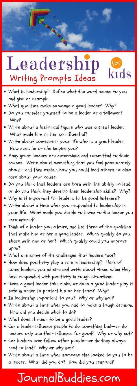 Use these leadership journal prompts to help your students become better leaders—and to get your class thinking about the roles that leaders play in shaping our world! What Is Leadership, Leadership Classes, Student Leadership, Leadership Activities, Positive Quotes For Work, Leadership Abilities, Leadership Skill, Servant Leadership, Leadership Lessons