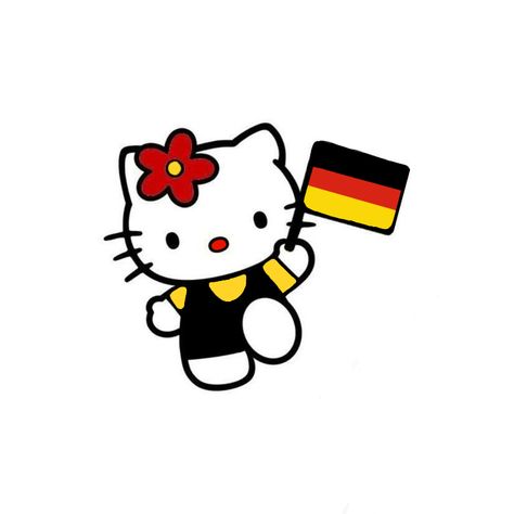 Germany Drawing Ideas, Germany Flag Aesthetic, German Pfps, German Flag Aesthetic, Germany Clipart, German Stickers, German Wallpaper, Hello Kitty Wallpaper Black, German Symbols