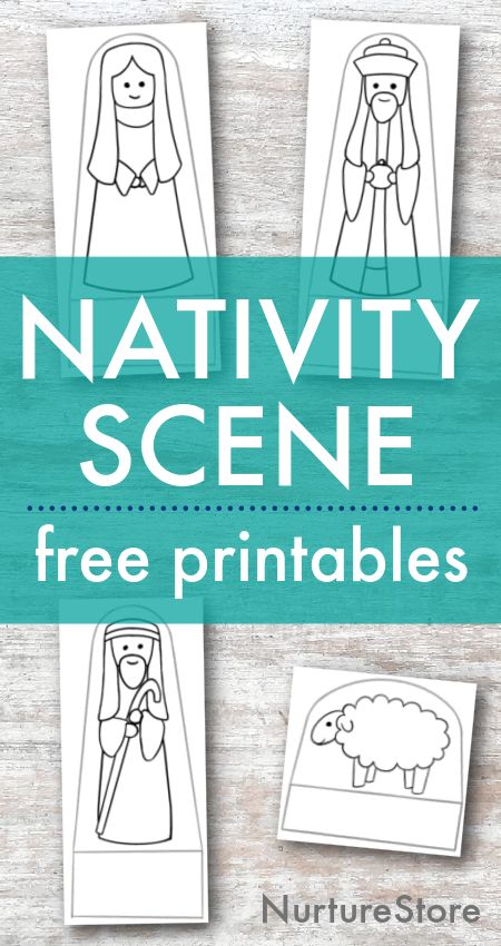 Kids Diy Nativity Scene, Free Printable Nativity Characters, Nativity Characters Printable, Nativity Crafts Preschool, Christmas Church Activities Kids, Christmas Activities For Kids Church, Nativity Printables For Kids, Free Printable Nativity Scene, Nativity Printables Free