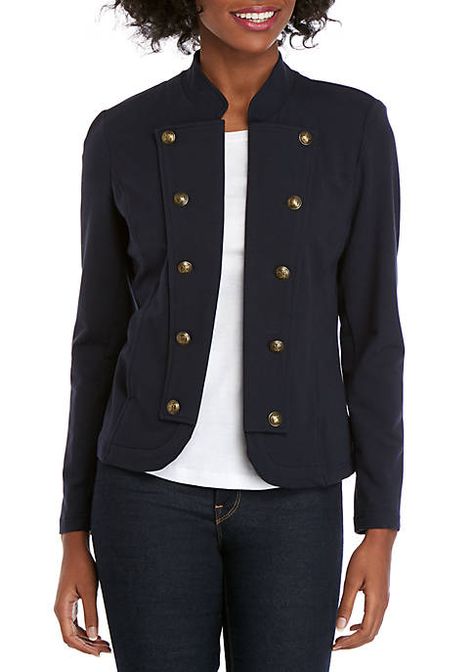 Outfits With Blazers For Women, Military Blazer, Band Jacket, Denim Jacket Fashion, Blazer Women, Tommy Hilfiger Jackets, Free People Jacket, Cropped Denim Jacket, Tommy Hilfiger Women