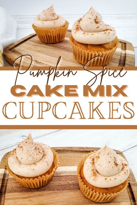 Pumpkin Pie Cupcake, Pumpkin Pie Cupcake Made With Cake Mix Pumpkin Cupcakes With Cream Cheese Icing Easy, Pumpkin Spice Cupcakes With Cinnamon Cream Cheese Frosting, Pumpkin Cupcakes With Spice Cake Mix Easy, Pumpkin Cupcakes Box Cake, Doctored Up Spice Cake Mix Recipes, Pumpkin Cupcakes From Box Cake, Pumpkin Spiced Cupcake, Pumpkin Spice Cupcakes Easy Cake Mixes, Spice Cupcakes With Cream Cheese Icing