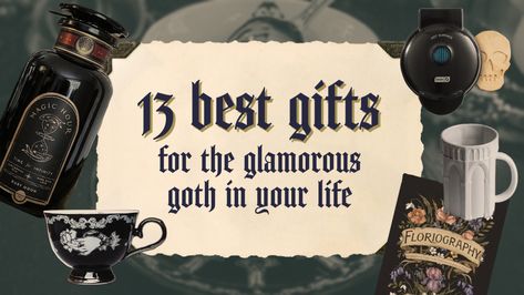 We all have people in our lives that are absolutely impossible to shop for, especially during the holidays. But if you have a goth person in your life, it can be an extra challenge to find them a really unique gift that also aligns with their style sensibilities. As a glam goth myself that is also super difficult to shop for, today I offer you my personal gift recommendations in hopes that this list might help you out as you shop this holiday season. Goth Christmas Wishlist, Goth Gifts For Her, Goth Present Ideas, Gifts For Goth Girl, Goth Christmas Gifts, Alternative Christmas Gifts, Goth Birthday Gifts, Goth Girl Gifts, Alt Christmas List