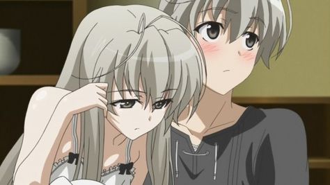 Yosuga No Sora, Anime Kiss Gif, Kurosaki Ichigo, Emo Wallpaper, Zombie Girl, Profil Anime, Anime Inspired Outfits, Aesthetic Japan, Gothic Anime