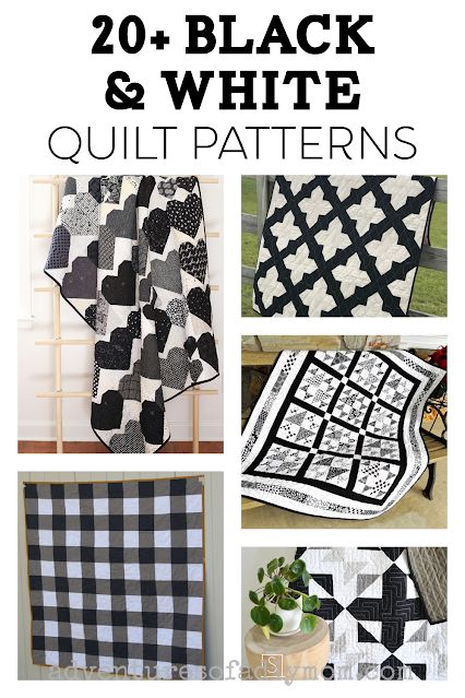 Quilting Black And White, Black And White Quilts Patterns Simple, 3 Colour Quilt Patterns Free, Quilt Patterns Black And White, Houndstooth Quilt Pattern, Grey And White Quilt Patterns, Monochrome Quilts Inspiration, Gray Quilts Pattern, Black White Quilt Pattern