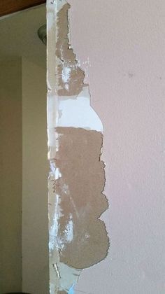 Ripped Wallpaper, Drywall Repair, Home Fix, Diy Home Repair, Kitchen Decorating, Home Repairs, Diy Home Improvement, Drywall, Diy Hacks