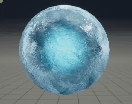 Paragon Material Breakdowns and Tutorials - Real Time VFX Ice Blender, Ice Breaking, Vfx Artist, Ice Magic, Photography Inspiration Nature, Ice Ball, Fantasy Props, Blender Tutorial, Gold Mine