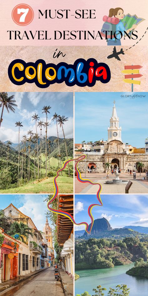 1 Week In Columbia, Columbia Travel Guide, Best Places To Visit In Colombia, Things To Do In Barranquilla Colombia, Colombia Road Trip, Colombia Bucket List, Things To Do In Colombia, Colombia Itinerary One Week, Things To Do In Bogota Colombia