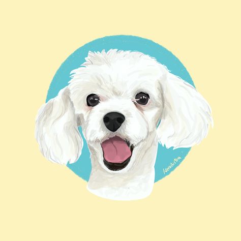 Ilustración/Dibujo digital de perro raza French Poodle hecho en Procreate de IPad Pro 9 Easter Bunny Colouring, Poddle, French Poodle, Bunny Coloring Pages, French Poodles, Manhattan Project, Dog Sketch, Bird Coloring Pages, Disney Colors