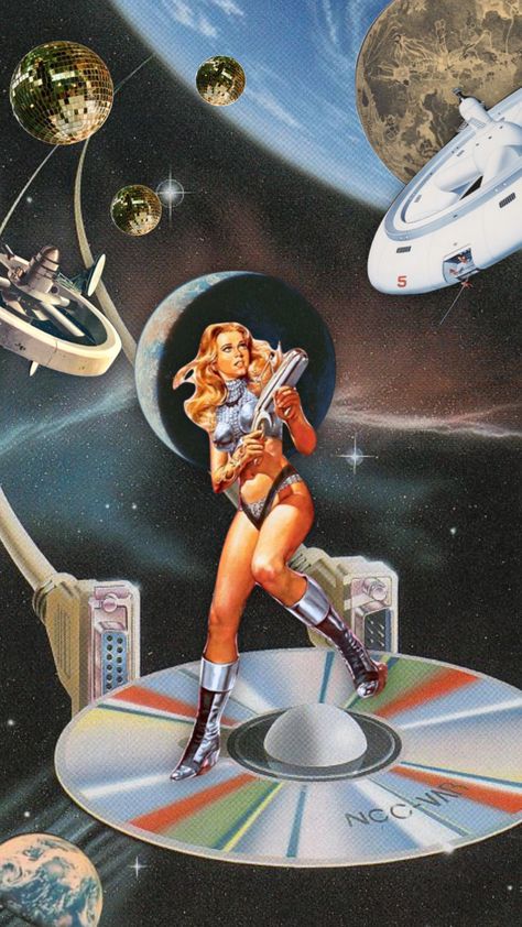 Aesthetic 60s, Vintage Futurism, Sci Fi Aesthetic, 70s Sci Fi Art, Space Girl, Space Galaxy, Vintage Space, 50s Vintage, Retro Futuristic