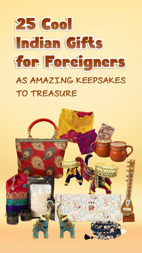 From the beautiful Indian style jewelry to the useful traditional Indian keepsakes, we are sure we have selected the best Indian gifts for foreigners in the lists below just for you. Let’s dive in! #americangiftsforforeigners #indiangiftsforforeigners #giftsforforeigners #usagiftsforforeigners Indian Gifts For Foreigners, Indian Gift Ideas, Guy Friend Gifts, Turtle Birthday Parties, Indian Culture And Tradition, India Crafts, Handmade Gifts For Boyfriend, Tassel Crafts, Handmade Wedding Gifts