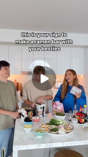 Sarah Betts on Instagram: "make a ramen bar, its worth it 🍜 #ramen #tastetest #foodtok #hosting" Sarah Betts, Ramen Bar, Taste Testing, Worth It, Ramen, Bar, On Instagram, Instagram