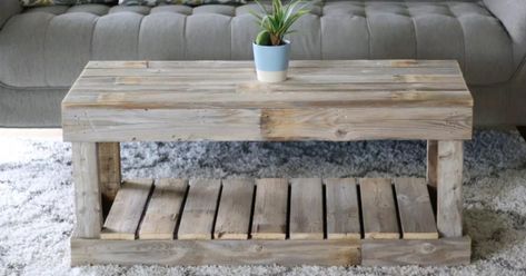 Need a new coffee table? Check out this deal from Jane.com! Coffee Table Overstock, Round Wooden Coffee Table, Coffee Table Inspiration, Hantverk Diy, Reclaimed Wood Coffee Table, Rustic Coffee Tables, Rustic Materials, Table Inspiration, Table Cafe