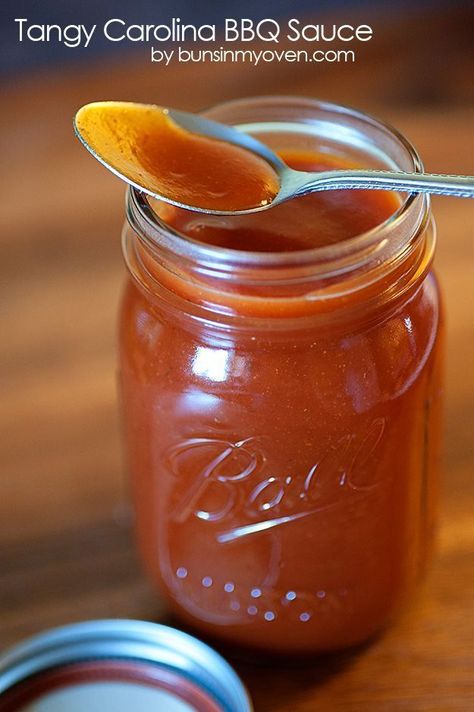 North Carolina Bbq Sauce, Carolina Barbecue, Barbecue Sauce Recipe, Carolina Bbq, Carolina Bbq Sauce, Barbecue Sauce Recipes, Homemade Barbecue Sauce, Homemade Condiments, Barbeque Sauce