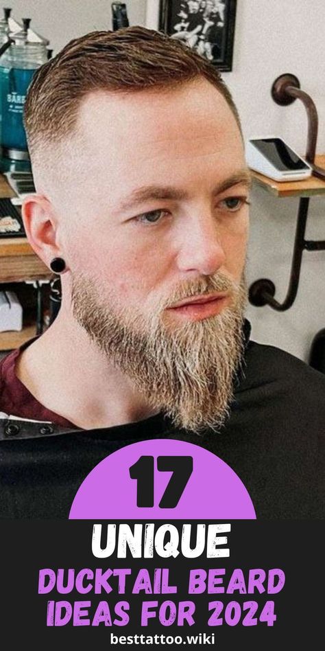 Ducktail beards are a classic style that never goes out of fashion. In this article, we'll show you 20 of the best ducktail beard styles for men in 2023. We'll also provide tips on how to grow and maintain a ducktail beard.

#ducktailbeard #beardstyles Long Ducktail Beard, Long Beard Styles For Bald Men, Beard Styles For Bald Men, Short Beard Styles For Men, Beard Trimming Styles, Modern Beard Styles, Short Beard Styles, Short Boxed Beard, Medium Beard Styles