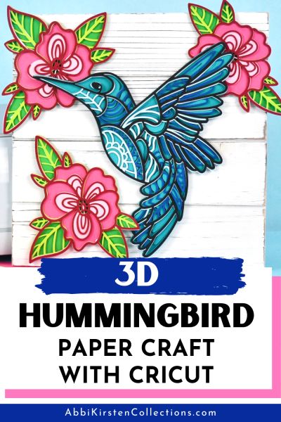 Layered Cardstock Cricut Projects, Hummingbird Svg, Hummingbird And Flower, Flower Svg Files, Layered Mandala, Projets Cricut, Hummingbird Art, 3d Shadow Box, 3d Svg