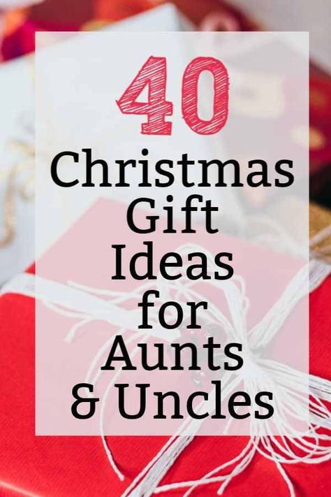 40 great Christmas gift ideas for Aunts and Uncles! #christmasgifts Gifts For Aunts And Uncles, Christmas Presents For Aunts, Presents For Aunts, Ideas For Christmas Gifts, Christmas Gifts For Uncles, Gifts For Aunts, Tiny Candles, Christmas Gifts For Aunts, Stocking Stuffers For Mom