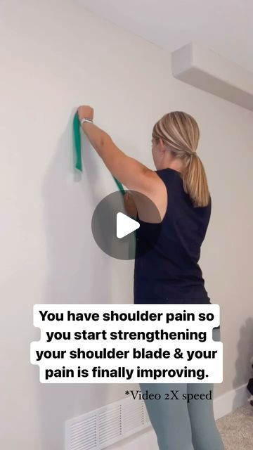 Shoulder Blade Pain Relief, Shoulder Pain Remedies, Shoulder Pain Exercises, Doctor Of Physical Therapy, Shoulder Pain Relief, Peanut Butter Jelly, Live Your Best Life, Shoulder Pain, Shoulder Workout