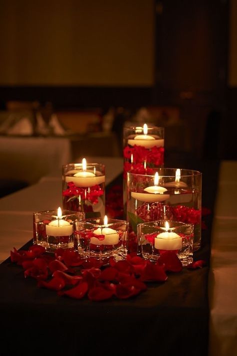 Candle Decor Ideas, Romantic Dinner Tables, Valentine Candle, Romantic Room Surprise, Romantic Dinner Decoration, Romantic Room Decoration, Romantic Date Night Ideas, Diwali Decorations At Home, Diwali Decoration Items