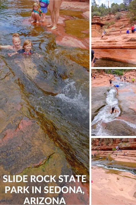 Memories Board, Arizona Attractions, Slide Rock State Park, Slide Rock, Park Photography, Arizona Travel, Travel Blogging, Travel Pins, Adventure Activities