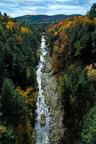 Quechee Gorge | Challenging to photograph well (especially a… | Flickr Killington Vermont, New England States, Beautiful Sites, Make A Change, Have A Good Day, Oh The Places Youll Go, Special Places, Vermont, Happy Places