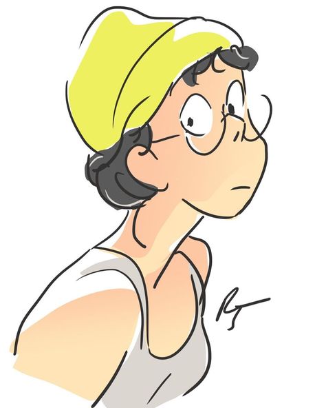 @rebeccasugar posted on their Instagram profile: “self portrait, 2020 *edit: I just tuck my hair up in a hat sometimes to get it out of the way” Rebeca Sugar, Rebecca Sugar Art, Rebecca Sugar, Steven Universe Drawing, Model Sheet, Pretty Photos, Sugar Art, Comic Illustration, Anime Character Drawing