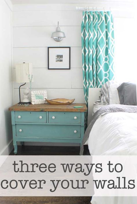 Mobile Home Walls, Diy Mobile Home Remodel, Single Wide Remodel, Double Wide Remodel, Remodel Mobile Home, Mobile Home Decor, Teal Curtains, Mobile Home Makeovers, Mobile Home Makeover