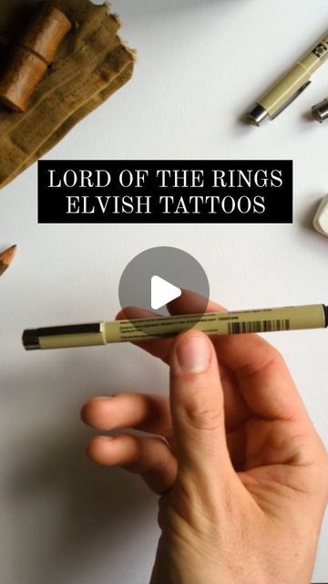 Josh Duke ~ Illustrator on Instagram: "Lord of The Rings Elvish Tattoo Ideas" Elvish Tattoo Symbols, Lord Of The Rings Elvish Tattoo, Elvish Tattoo Lord Of The Rings, Argonath Tattoo, The Lord Of The Rings Tattoo, Aragorn Tattoo, Lord Of The Rings Tattoo Minimalist, Lord Of The Rings Tattoo Ideas, Lotr Tattoo Ideas