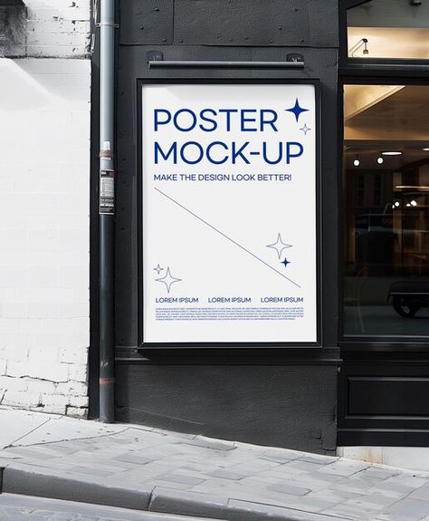 Poster mockup | Premium Psd #Freepik #psd Visit Card Mockup, Poster Mockup Free, Mockup Poster, Logo Psd, Sport Design, Free Business Card Mockup, Technology Icon, Poster Mockup, Business Card Maker