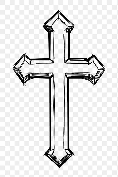 Tattoo Png, Cross Png, Cross Symbol, Stations Of The Cross, Religious Symbols, Clear Background, Cross Tattoo, White Crosses, Christian Cross