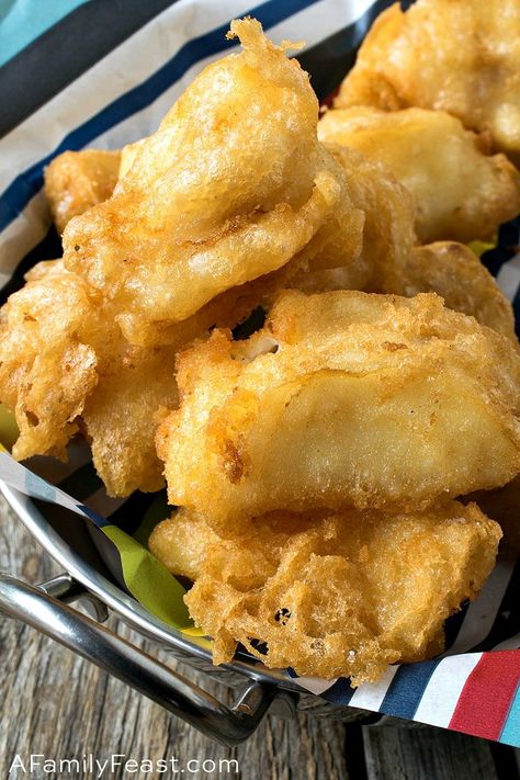 Crispy on the outside, tender and flaky on the inside - you’ll love our Tempura Fish Nuggets! Fish Tempura Recipe, Tempura Chicken Tenders, Best Asian Recipes, Tempura Fish, Alaskan Halibut, Vegetable Tempura, Fish Batter, Fish Nuggets, Fish Batter Recipe