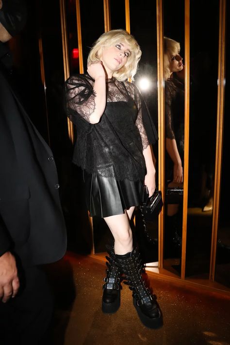 Met Gala 2021: See the Best Afterparty Looks of the Night | POPSUGAR Fashion Billie Eilish Outfits, Happier Than Ever, Grand Daughter, Concert Fits, After Party, Leather Outfit, Fav Celebs, Event Dresses, Billie Eilish